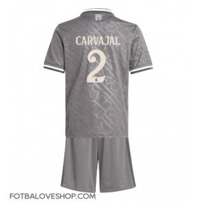 Real Madrid Daniel Carvajal #2 Dětské Alternativní Dres 2024-25 Krátký Rukáv (+ trenýrky)