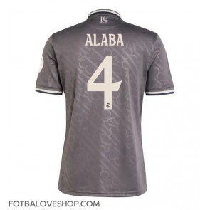 Real Madrid David Alaba #4 Alternativní Dres 2024-25 Krátký Rukáv