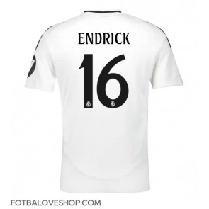 Real Madrid Endrick #16 Domácí Dres 2024-25 Krátký Rukáv