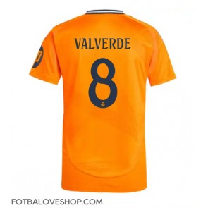 Real Madrid Federico Valverde #8 Venkovní Dres 2024-25 Krátký Rukáv