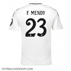 Real Madrid Ferland Mendy #23 Domácí Dres 2024-25 Krátký Rukáv