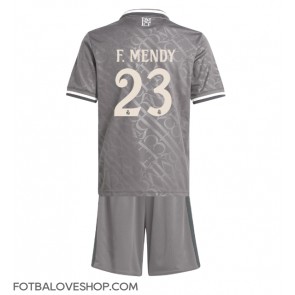 Real Madrid Ferland Mendy #23 Dětské Alternativní Dres 2024-25 Krátký Rukáv (+ trenýrky)