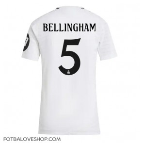 Real Madrid Jude Bellingham #5 Dámské Domácí Dres 2024-25 Krátký Rukáv