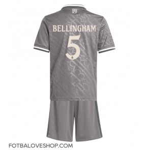 Real Madrid Jude Bellingham #5 Dětské Alternativní Dres 2024-25 Krátký Rukáv (+ trenýrky)