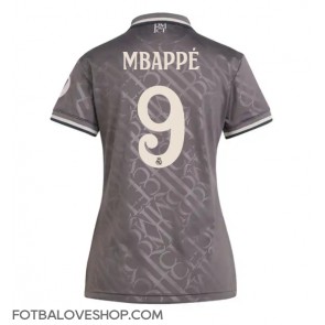 Real Madrid Kylian Mbappe #9 Dámské Alternativní Dres 2024-25 Krátký Rukáv