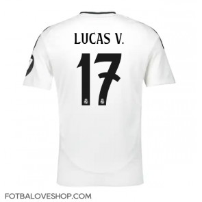 Real Madrid Lucas Vazquez #17 Domácí Dres 2024-25 Krátký Rukáv