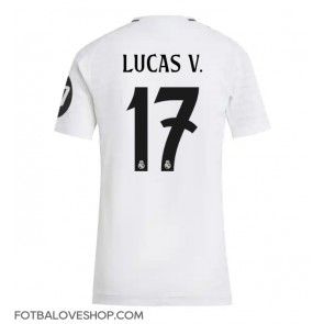 Real Madrid Lucas Vazquez #17 Dámské Domácí Dres 2024-25 Krátký Rukáv