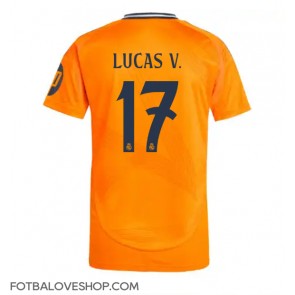 Real Madrid Lucas Vazquez #17 Venkovní Dres 2024-25 Krátký Rukáv