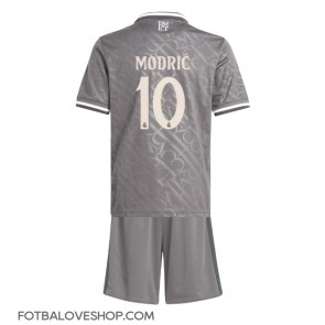 Real Madrid Luka Modric #10 Dětské Alternativní Dres 2024-25 Krátký Rukáv (+ trenýrky)