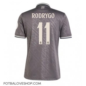 Real Madrid Rodrygo Goes #11 Alternativní Dres 2024-25 Krátký Rukáv