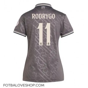 Real Madrid Rodrygo Goes #11 Dámské Alternativní Dres 2024-25 Krátký Rukáv