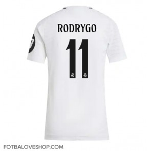 Real Madrid Rodrygo Goes #11 Dámské Domácí Dres 2024-25 Krátký Rukáv