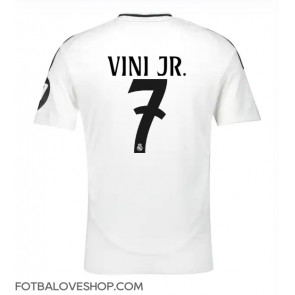 Real Madrid Vinicius Junior #7 Domácí Dres 2024-25 Krátký Rukáv