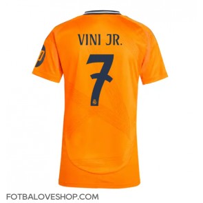 Real Madrid Vinicius Junior #7 Dámské Venkovní Dres 2024-25 Krátký Rukáv