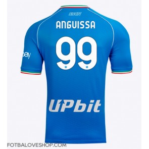 SSC Napoli Frank Anguissa #99 Domácí Dres 2023-24 Krátký Rukáv