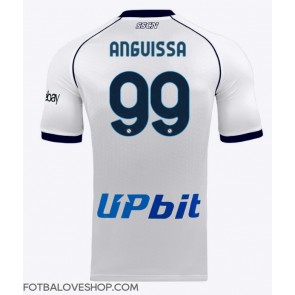 SSC Napoli Frank Anguissa #99 Venkovní Dres 2023-24 Krátký Rukáv