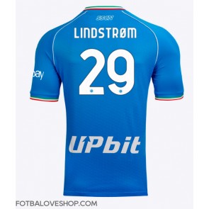 SSC Napoli Jesper Lindstrom #29 Domácí Dres 2023-24 Krátký Rukáv