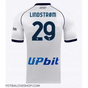 SSC Napoli Jesper Lindstrom #29 Venkovní Dres 2023-24 Krátký Rukáv