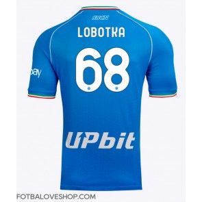 SSC Napoli Stanislav Lobotka #68 Domácí Dres 2023-24 Krátký Rukáv