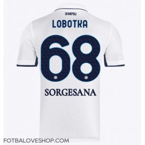 SSC Napoli Stanislav Lobotka #68 Venkovní Dres 2024-25 Krátký Rukáv