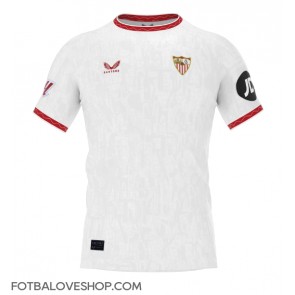 Sevilla Domácí Dres 2024-25 Krátký Rukáv