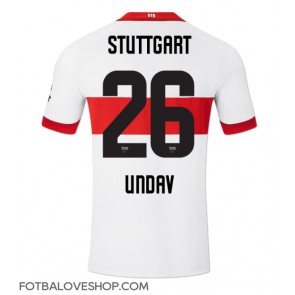 Stuttgart Deniz Undav #26 Domácí Dres 2024-25 Krátký Rukáv