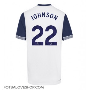 Tottenham Hotspur Brennan Johnson #22 Domácí Dres 2024-25 Krátký Rukáv