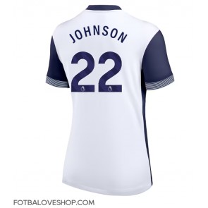 Tottenham Hotspur Brennan Johnson #22 Dámské Domácí Dres 2024-25 Krátký Rukáv