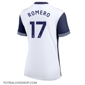 Tottenham Hotspur Cristian Romero #17 Dámské Domácí Dres 2024-25 Krátký Rukáv