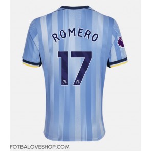 Tottenham Hotspur Cristian Romero #17 Venkovní Dres 2024-25 Krátký Rukáv