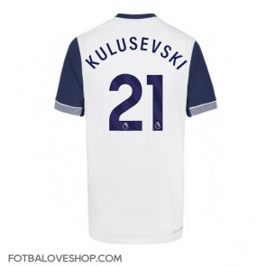 Tottenham Hotspur Dejan Kulusevski #21 Domácí Dres 2024-25 Krátký Rukáv