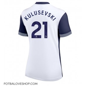 Tottenham Hotspur Dejan Kulusevski #21 Dámské Domácí Dres 2024-25 Krátký Rukáv