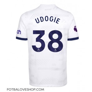 Tottenham Hotspur Destiny Udogie #38 Domácí Dres 2023-24 Krátký Rukáv