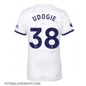 Tottenham Hotspur Destiny Udogie #38 Dámské Domácí Dres 2023-24 Krátký Rukáv