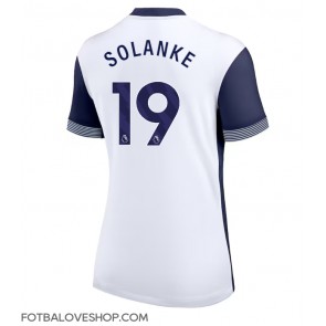 Tottenham Hotspur Dominic Solanke #19 Dámské Domácí Dres 2024-25 Krátký Rukáv