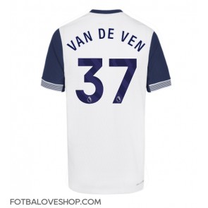 Tottenham Hotspur Micky van de Ven #37 Domácí Dres 2024-25 Krátký Rukáv