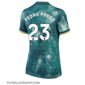 Tottenham Hotspur Pedro Porro #23 Dámské Alternativní Dres 2024-25 Krátký Rukáv