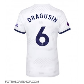 Tottenham Hotspur Radu Dragusin #6 Dámské Domácí Dres 2023-24 Krátký Rukáv