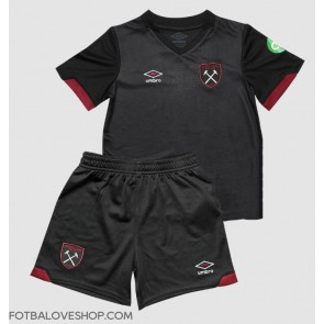 West Ham United Dětské Venkovní Dres 2024-25 Krátký Rukáv (+ trenýrky)