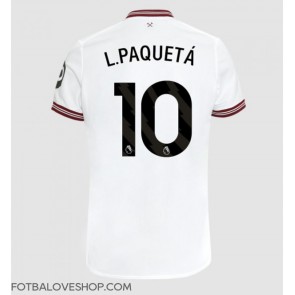 West Ham United Lucas Paqueta #10 Venkovní Dres 2023-24 Krátký Rukáv