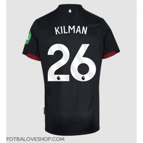 West Ham United Max Kilman #26 Venkovní Dres 2024-25 Krátký Rukáv