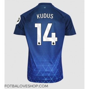 West Ham United Mohammed Kudus #14 Alternativní Dres 2023-24 Krátký Rukáv