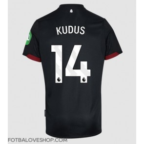 West Ham United Mohammed Kudus #14 Venkovní Dres 2024-25 Krátký Rukáv