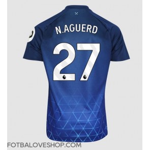 West Ham United Nayef Aguerd #27 Alternativní Dres 2023-24 Krátký Rukáv