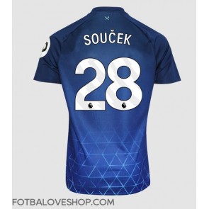 West Ham United Tomas Soucek #28 Alternativní Dres 2023-24 Krátký Rukáv