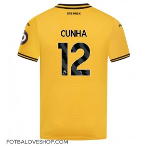 Wolves Matheus Cunha #12 Domácí Dres 2024-25 Krátký Rukáv