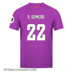 Wolves Nelson Semedo #22 Alternativní Dres 2024-25 Krátký Rukáv