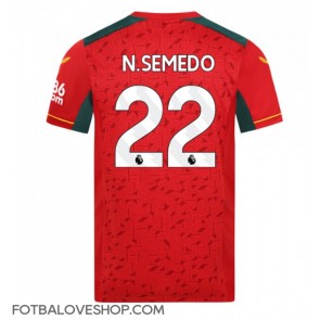 Wolves Nelson Semedo #22 Venkovní Dres 2023-24 Krátký Rukáv