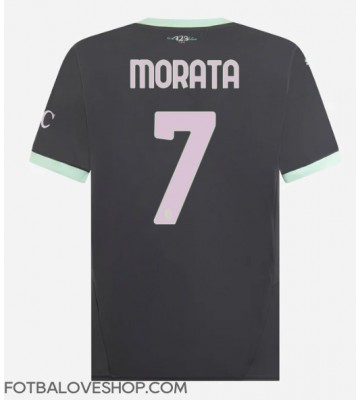 AC Milan Alvaro Morata #7 Alternativní Dres 2024-25 Krátký Rukáv