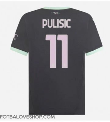 AC Milan Christian Pulisic #11 Alternativní Dres 2024-25 Krátký Rukáv